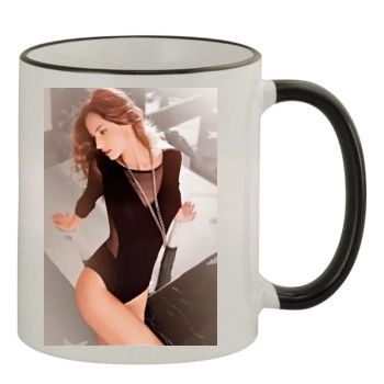 Ariadne Artiles 11oz Colored Rim & Handle Mug