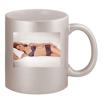 Ariadne Artiles 11oz Metallic Silver Mug