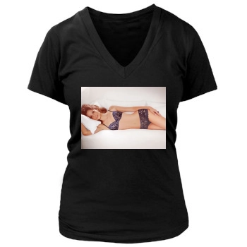 Ariadne Artiles Women's Deep V-Neck TShirt