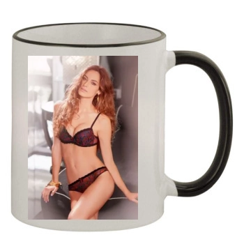 Ariadne Artiles 11oz Colored Rim & Handle Mug