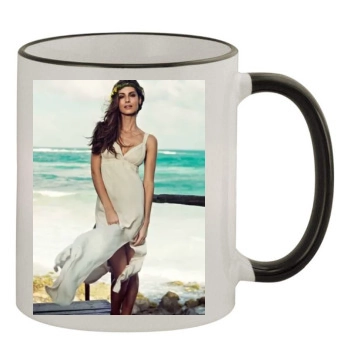 Ariadne Artiles 11oz Colored Rim & Handle Mug