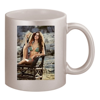 Ariadne Artiles 11oz Metallic Silver Mug