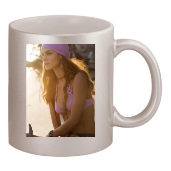 Ariadne Artiles 11oz Metallic Silver Mug