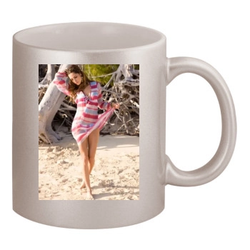 Ariadne Artiles 11oz Metallic Silver Mug