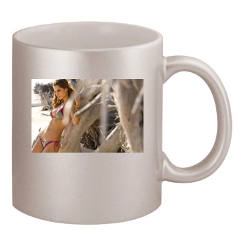 Ariadne Artiles 11oz Metallic Silver Mug