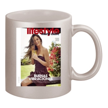 Ariadne Artiles 11oz Metallic Silver Mug