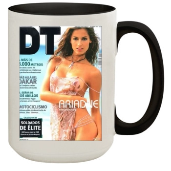 Ariadne Artiles 15oz Colored Inner & Handle Mug