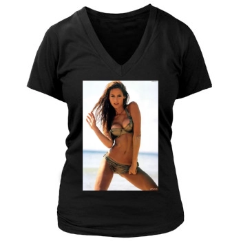 Ariadne Artiles Women's Deep V-Neck TShirt