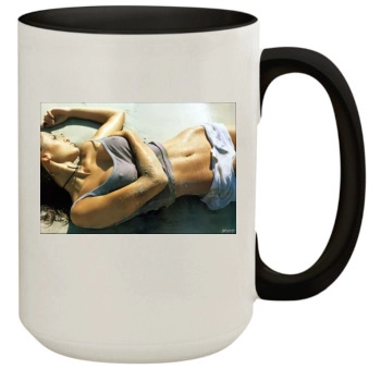 Ariadne Artiles 15oz Colored Inner & Handle Mug