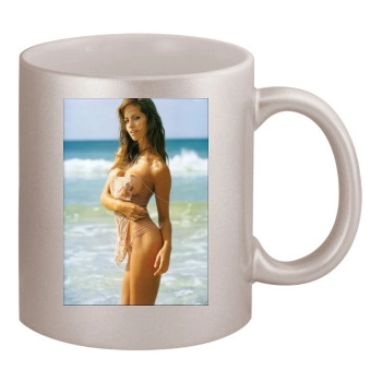 Ariadne Artiles 11oz Metallic Silver Mug