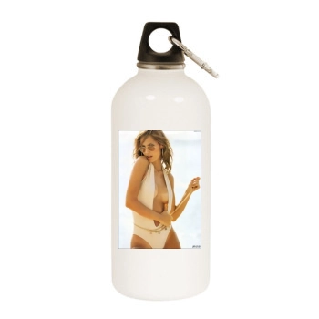 Ariadne Artiles White Water Bottle With Carabiner