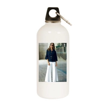 Ariadne Artiles White Water Bottle With Carabiner