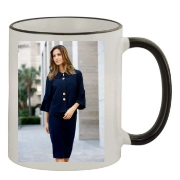 Ariadne Artiles 11oz Colored Rim & Handle Mug