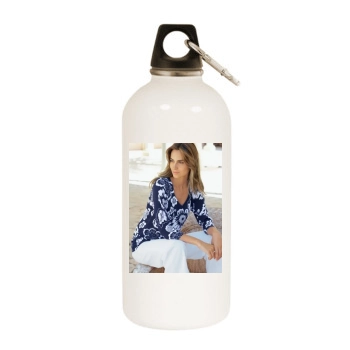 Ariadne Artiles White Water Bottle With Carabiner