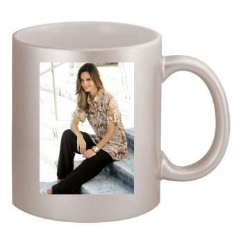 Ariadne Artiles 11oz Metallic Silver Mug