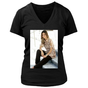 Ariadne Artiles Women's Deep V-Neck TShirt