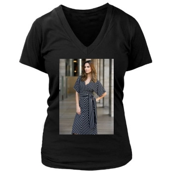 Ariadne Artiles Women's Deep V-Neck TShirt