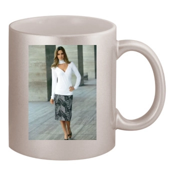 Ariadne Artiles 11oz Metallic Silver Mug