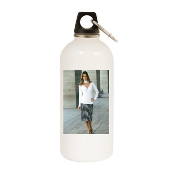 Ariadne Artiles White Water Bottle With Carabiner