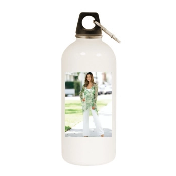 Ariadne Artiles White Water Bottle With Carabiner