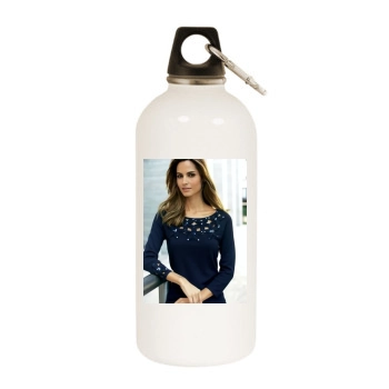 Ariadne Artiles White Water Bottle With Carabiner