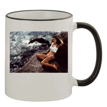 Ariadne Artiles 11oz Colored Rim & Handle Mug