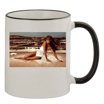 Ariadne Artiles 11oz Colored Rim & Handle Mug