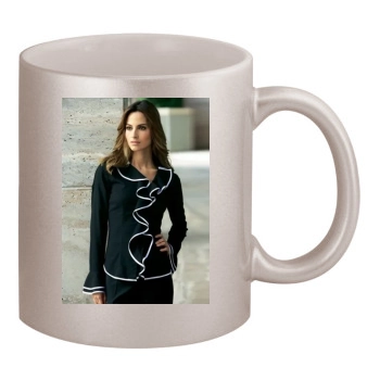 Ariadne Artiles 11oz Metallic Silver Mug