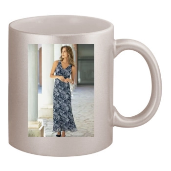 Ariadne Artiles 11oz Metallic Silver Mug