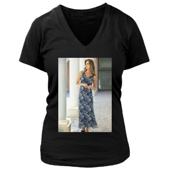 Ariadne Artiles Women's Deep V-Neck TShirt