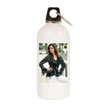 Ariadne Artiles White Water Bottle With Carabiner