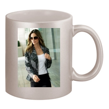 Ariadne Artiles 11oz Metallic Silver Mug