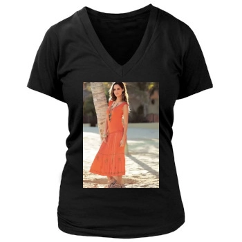 Ariadne Artiles Women's Deep V-Neck TShirt