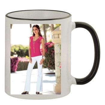 Ariadne Artiles 11oz Colored Rim & Handle Mug