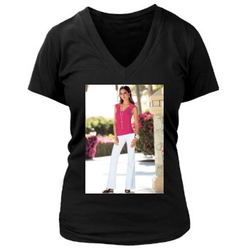 Ariadne Artiles Women's Deep V-Neck TShirt