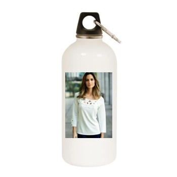 Ariadne Artiles White Water Bottle With Carabiner