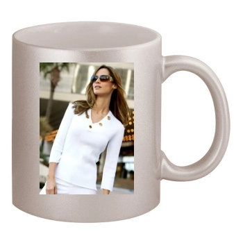 Ariadne Artiles 11oz Metallic Silver Mug