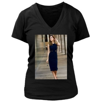 Ariadne Artiles Women's Deep V-Neck TShirt