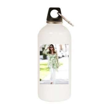 Ariadne Artiles White Water Bottle With Carabiner