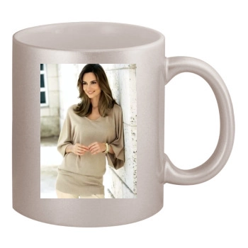 Ariadne Artiles 11oz Metallic Silver Mug