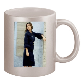 Ariadne Artiles 11oz Metallic Silver Mug