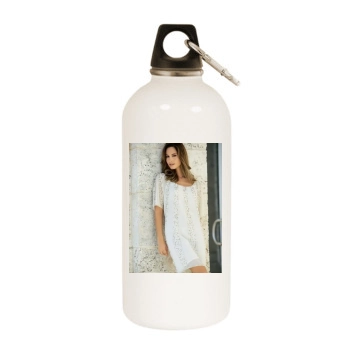 Ariadne Artiles White Water Bottle With Carabiner