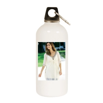 Ariadne Artiles White Water Bottle With Carabiner