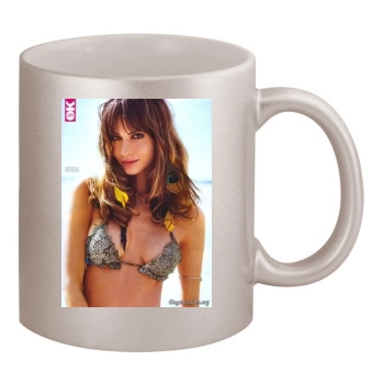 Ariadne Artiles 11oz Metallic Silver Mug