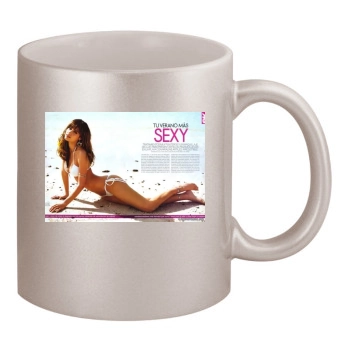 Ariadne Artiles 11oz Metallic Silver Mug