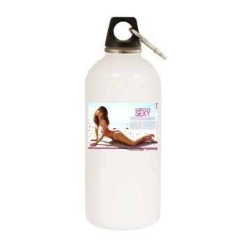 Ariadne Artiles White Water Bottle With Carabiner