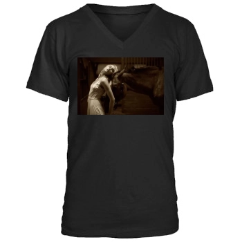 Arielle Kebbel Men's V-Neck T-Shirt