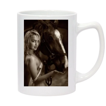 Arielle Kebbel 14oz White Statesman Mug