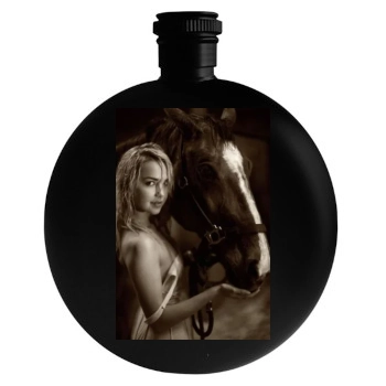 Arielle Kebbel Round Flask