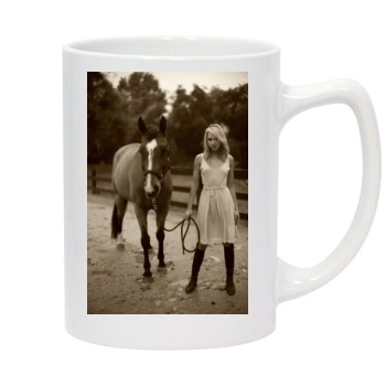 Arielle Kebbel 14oz White Statesman Mug